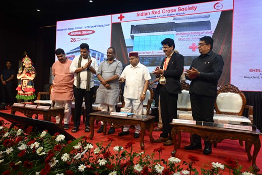 Red Cross Centenary building Innaugrated by Governor